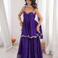 Royal Mirror Chinon Peplum Palazzo Dupatta Set for Festive and Wedding Functions