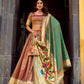 Royal Organza Paithani Lehenga Set for Wedding and Bridal Wear