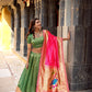 Royal Organza Paithani Lehenga Set for Wedding and Bridal Wear