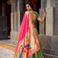 Royal Organza Paithani Lehenga Set for Wedding and Bridal Wear