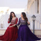 Royal Radiance Embroidered Georgette Gown for Festive and Wedding Wear
