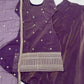 Royal Roman Shimmer Kurta Lehenga Set for Festive and Wedding Wear