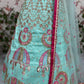 Royal Slub Silk Embroidered Lehenga Set for Wedding and Festive Wear