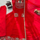 Ruby Floral Embroidered Anarkali