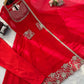 Ruby Floral Embroidered Anarkali