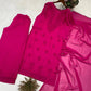 Sage Chikankari Georgette Suit Set