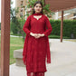 Sage Chikankari Georgette Suit Set