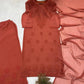 Sage Chikankari Georgette Suit Set
