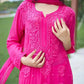 Sage Chikankari Georgette Suit Set