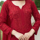 Sage Chikankari Georgette Suit Set