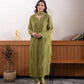 Sage Chikankari Georgette Suit Set