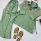 Salsa Crushed Layered Co-ord Set