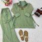 Salsa Crushed Layered Co-ord Set