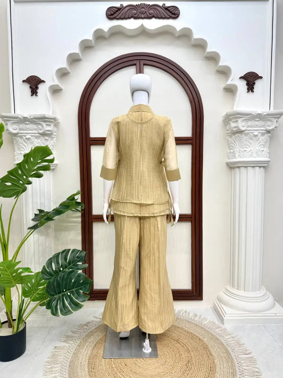 Salsa Crushed Layered Co-ord Set