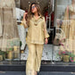 Salsa Crushed Layered Co-ord Set