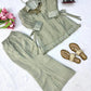 Salsa Crushed Layered Co-ord Set