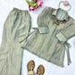Salsa Crushed Layered Co-ord Set