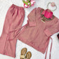Salsa Crushed Layered Co-ord Set