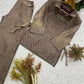 Salsa Crushed Layered Stitched Co-ord Set