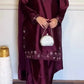 Sapphire Lotus American Silk Farshi Set