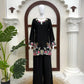 Sapphire Lotus American Silk Farshi Set