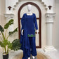 Sapphire Lotus American Silk Farshi Set
