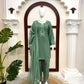 Sapphire Lotus American Silk Farshi Set