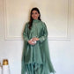 Sapphire Lotus American Silk Farshi Set