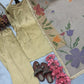 Satin Silk Palazzo Suit Set with Organza Dupatta