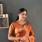 Scalloped Swarovski Silk Saree