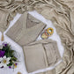 Scalloped Vine Anarkali Set