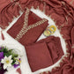 Scalloped Vine Anarkali Set
