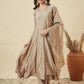 Scalloped Vine Anarkali Set