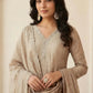 Scalloped Vine Anarkali Set