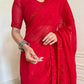 Scarlet Grace Embellished Saree for Festive and Party Wear