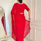 Scarlet Grace Embellished Saree for Festive and Party Wear