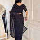 Scarlet Grace Embellished Saree for Festive and Party Wear