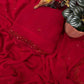 Scarlet Grace Embellished Saree for Festive and Party Wear