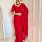 Scarlet Grace Embellished Saree for Festive and Party Wear