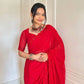 Scarlet Grace Embellished Saree for Festive and Party Wear