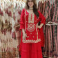 Scarlet Sequin Sharara Set
