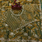 Sequence Embroidered Chiffon Saree with Blouse