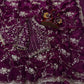 Sequence Embroidered Chiffon Saree with Blouse