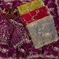 Sequence Embroidered Chiffon Saree with Blouse