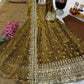 Sequin Booti Ready To Wear Silk Anarkali Gown Set