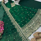Sequin Booti Ready To Wear Silk Anarkali Gown Set