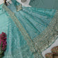 Sequin Booti Ready To Wear Silk Anarkali Gown Set