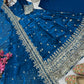 Sequin Booti Ready To Wear Silk Anarkali Gown Set