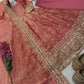 Sequin Booti Ready To Wear Silk Anarkali Gown Set
