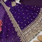 Sequin Booti Ready To Wear Silk Anarkali Gown Set